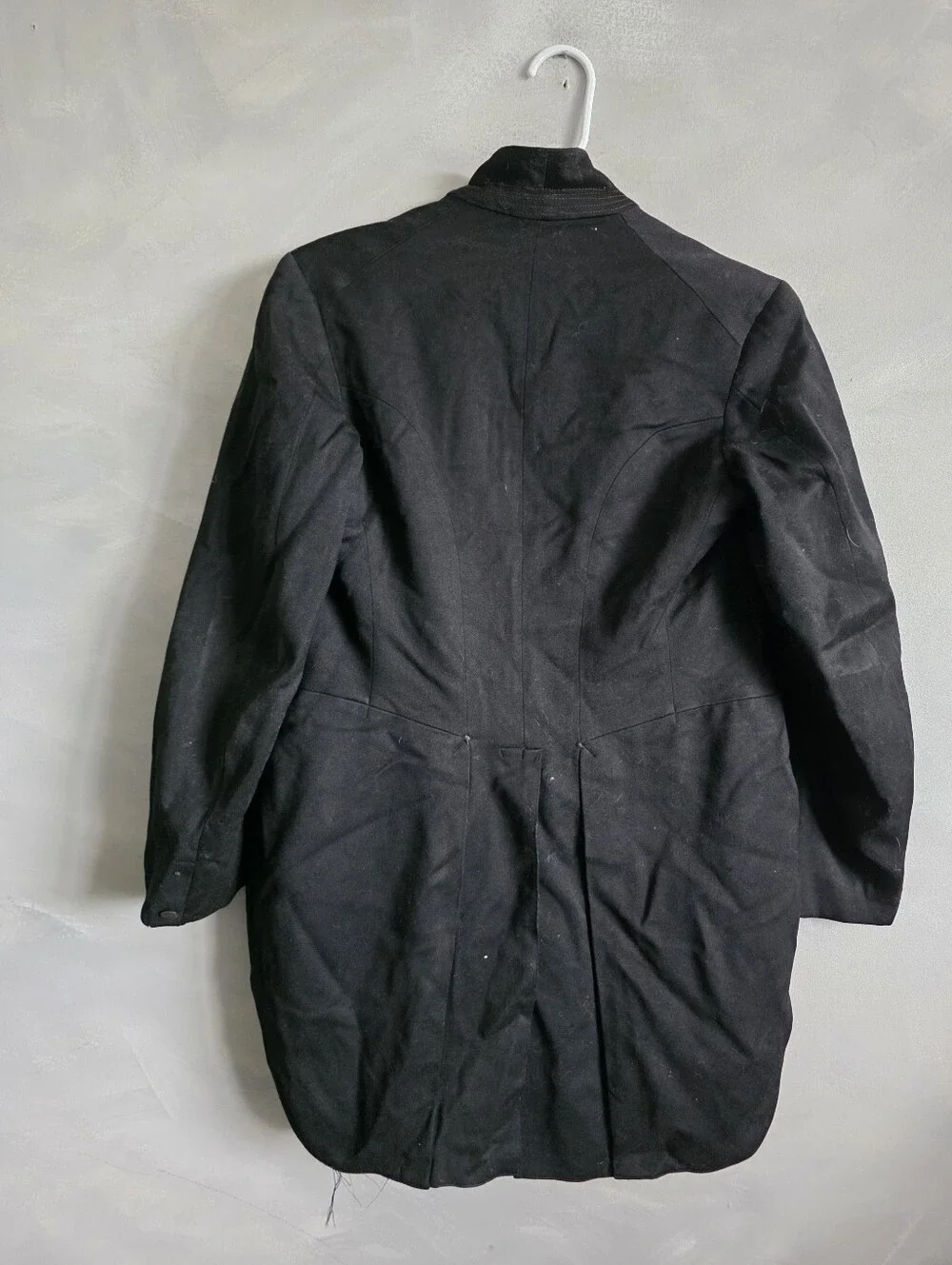 Vintage Fraternity Signed Military Comme Des Garcons Style Black Jacket